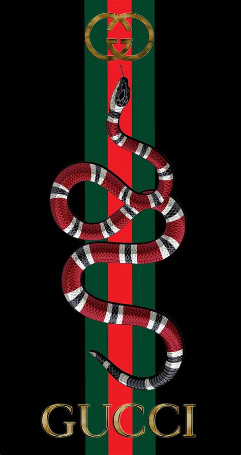 snake logo gucci grijs|Gucci snake logo background.